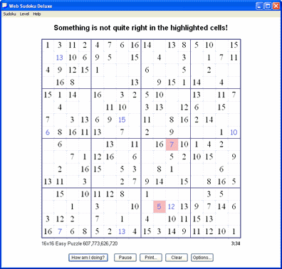 Web Sudoku Deluxe - Downloadable Sudoku for Windows